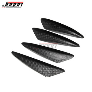 Universal Carbon Fiber Front stoßstange Side Canards Splitter Spoiler Für BMW M2 M3 <span class=keywords><strong>M4</strong></span> F30 F87 E90 E92 E93 F80 F82 F83 F10 F16 F12 - Product Image 1