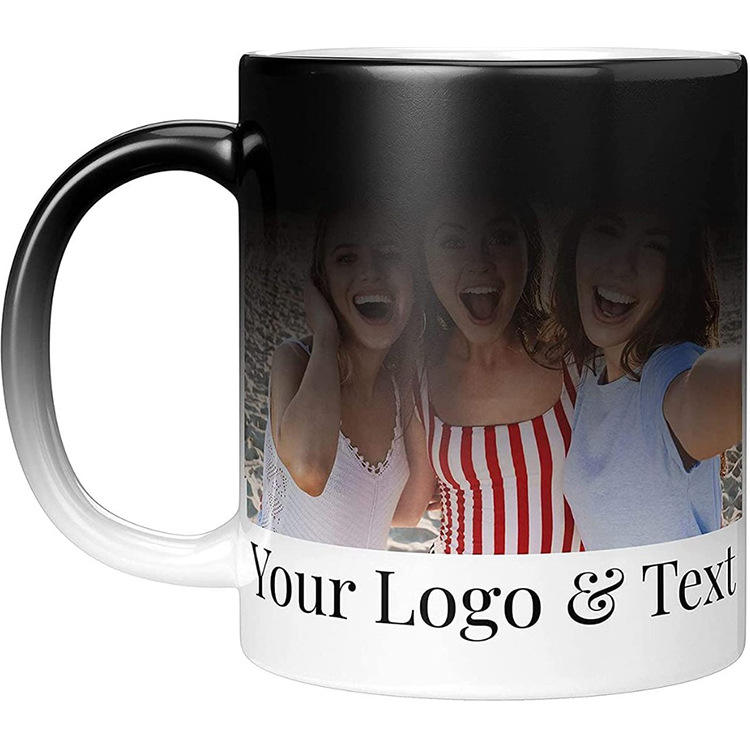 Tasse à changement de couleur