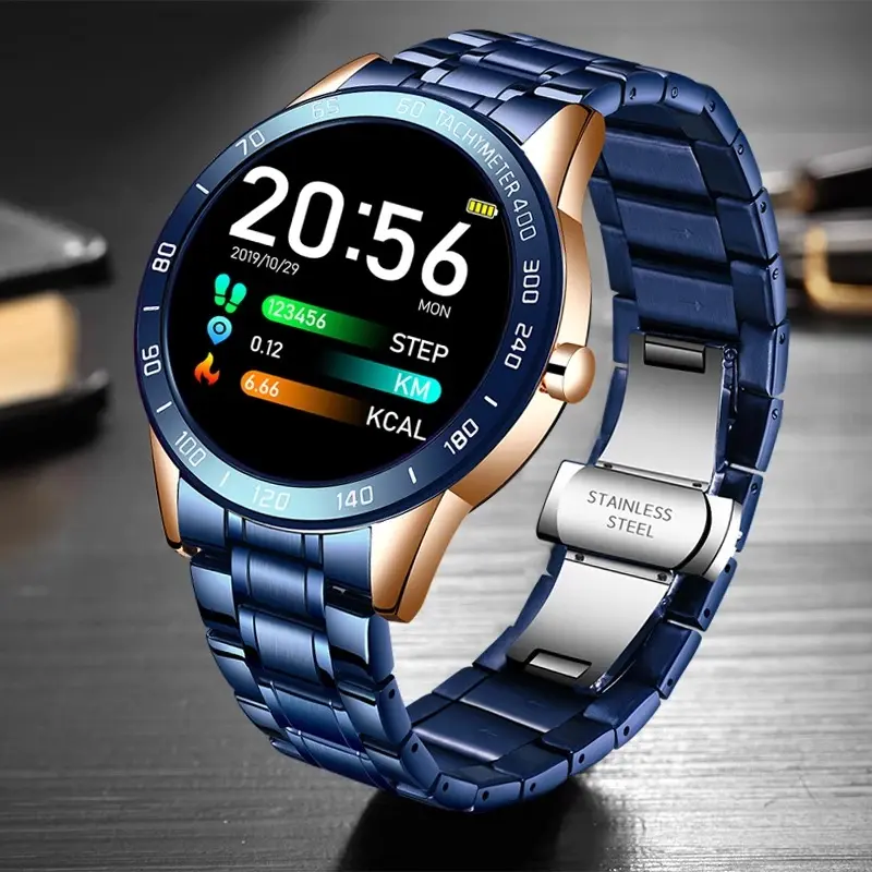 2022 Full Touch Screen Calling Smart Watches Blood Pressure Monitor Fitness Tracker Wrist Watch
