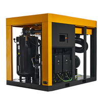 Compresseur d'air industriel à vis PM VFD bi-étagé 45 kW (60 CV) 8 bars haute efficacité refroidi par air pour l'industrie alimentaire