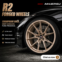 Rines Cóncavos Forjados Personalizados R2 5x112 5x114.3 5x120 en Color Champán Mate de 18 19 20 21 22 Pulgadas para BMW F80 M3 F82 M4 Benz S C AMG
