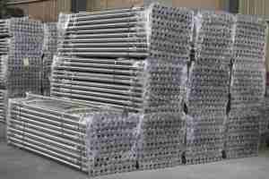 Étais de coffrage télescopiques réglables <span class=keywords><strong>en</strong></span> acier galvanisé traditionnel 1,6m-6m, poteaux de soutènement haute résistance 800kg - Product Image 3