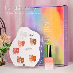 Suministros para <span class=keywords><strong>uñas</strong></span> MILAN, caja de <span class=keywords><strong>uñas</strong></span> gratis para salón, diseño de libro, colección de pastel de verano <span class=keywords><strong>2023</strong></span>, nuevo juego de esmalte de gel para <span class=keywords><strong>uñas</strong></span>, 6 colores - Product Image 3