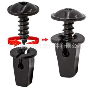 Vis à taraudage Torx à tête cylindrique avec rondelle, filetage métrique à droite, pour Volkswagen Passat B5 CC Golf Polo, 10 pièces - Product Image 3