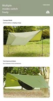 Hamac de camping extérieur avec moustiquaire, chaise suspendue en nylon durable, capacité 2 personnes 200 kg