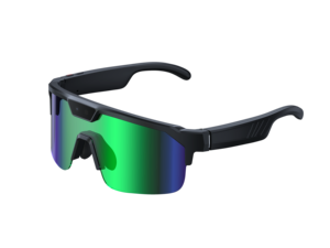 Occhiali Smart AI <span class=keywords><strong>2026</strong></span> Q01 con Registrazione <span class=keywords><strong>Video</strong></span> <span class=keywords><strong>HD</strong></span> Anti-Vibrazione, Fotocamera da 8MP, Traduzione in Tempo Reale, Occhiali da Sole per Sport Outdoor - Product Image 3