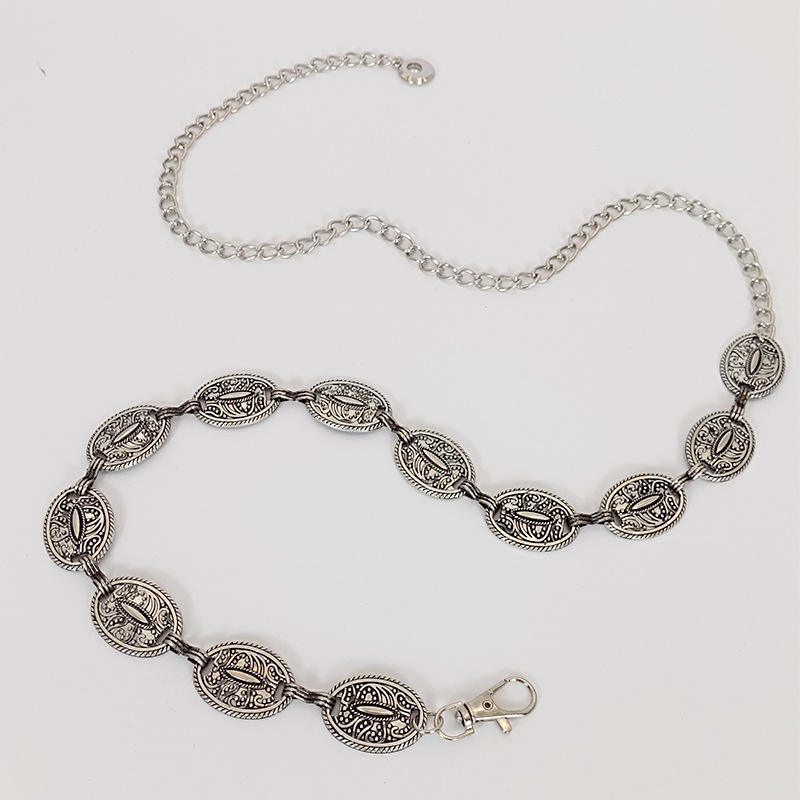 Silver waist chain