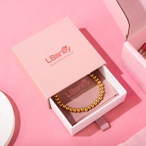 Лидер продаж, OEM, бумажное ожерелье, браслет, подарочное ювелирное ожерелье, кольцо, серьги, коробка для упаковки ящиков - Product Image 6