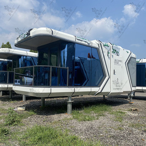 Capsule spatiale mobile, chambre étoilée, voyage littéraire, conteneur technologique, chambre d'hôtes, structure en acier préfabriquée, salle d'activités - Product Image 4