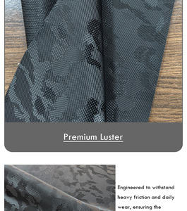 Tela 3D de alta calidad en oferta, 0.9mm, con patrón perlado, cuero sintético PU suave. - Product Image 6