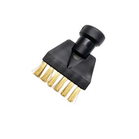 Accessoires pour nettoyeur vapeur, petite brosse ronde, brosse à rouleaux, usage domestique manuel