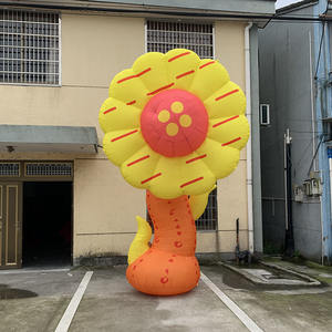 โรงงานโฆษณาโดยตรงดอกไม้สีชมพูพองดอกไม้ประดิษฐ์สําหรับตกแต่งกลางแจ้ง - Product Image 3