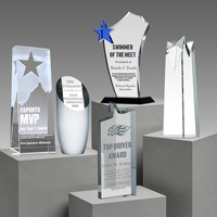Trophée en cristal noble, obélisque en verre gravé sur mesure, prix pour la reconnaissance professionnelle, cadeau d'entreprise, vente en gros