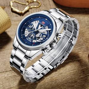 นาฬิกาข้อมือผู้ชาย Mini Focus MF0490G MF 0490 สายสแตนเลสกันน้ำ ระบบควอตซ์ ดีไซน์คลาสสิก แฟชั่นสำหรับผู้ชาย - Product Image 5