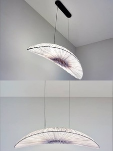 JYLIGHTING Lustre moderne Wabi-Sabi Luminaire suspendu en tissu personnalisé <span class=keywords><strong>Lampe</strong></span> suspendue design créative pour chambre de restaurant de <span class=keywords><strong>magasin</strong></span> - Product Image 6