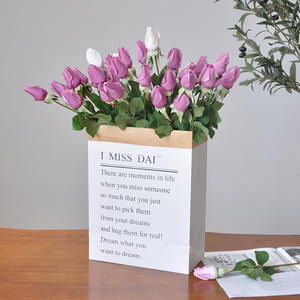 <span class=keywords><strong>Precio</strong></span> al por mayor Flores artificiales Decoración de rosas Capullos de rosas artificiales Artículos de decoración de lujo para el hogar - Product Image 1