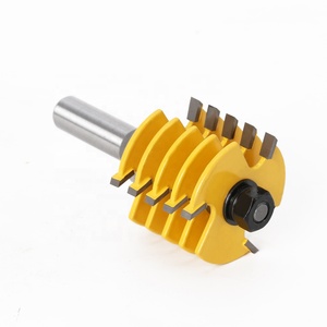 1/2 Zoll und 12mm Rundschafthobel mit 3 Klingen, vollständig abnehmbar, für Holzbearbeitung und Kantenverbindung - Product Image 2