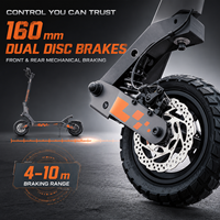 Trottinette Électrique Pliable Tout-Terrain pour Adultes 2026 KuKirin G2 G4 G3 Master Max Pro Ultra G2Pro R1 S1 A1 T3 avec Moteur 800W