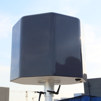 Détecteur de drones fixe Lufei, portée 10 km, UAV IP66, détection FPV 360°, 50+ cibles, détection de signaux explosifs fréquence 70 MHz-6 GHz