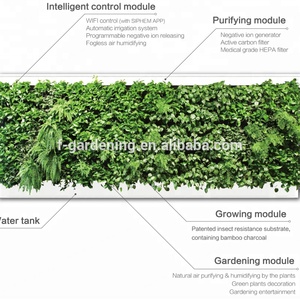 Siphem Smart Garden, Sistema de Pared Verde Artificial Hidropónico, Pared Ecológica Inteligente para Plantas Reales - Product Image 4
