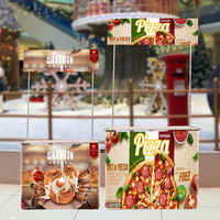 Table de Promotion pour Salon Professionnel Pliable en PP – Comptoir de Publicité Portable pour Supermarché