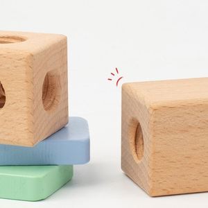 Boys Tools <b>Set</b> Stem Blocks Learning Pretend Play Construction Assemble Disassemble Wooden <b>Screw</b> Tool Kit for Kids - Product Image 3