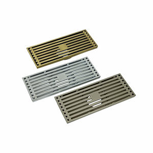 2025 moderno antico lungo drenaggio del pavimento in ottone cromato finitura lucida rifiuti della doccia per il bagno dell'hotel bacini - Product Image 4