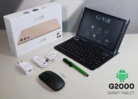 Tablette PC professionnelle Top One G2000 10 pouces avec clavier, souris, stylet, processeur MTK Octa Core, fonctionnalités haut de gamme
