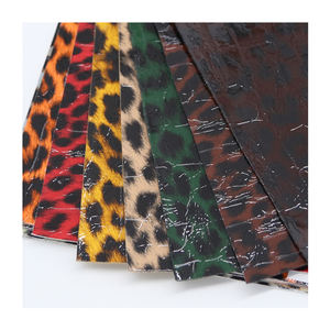 Design animale stampa pelle sintetica pelle sintetica leopardata Design per borsa e scarpe <span class=keywords><strong>da</strong></span> donna - Product Image 2