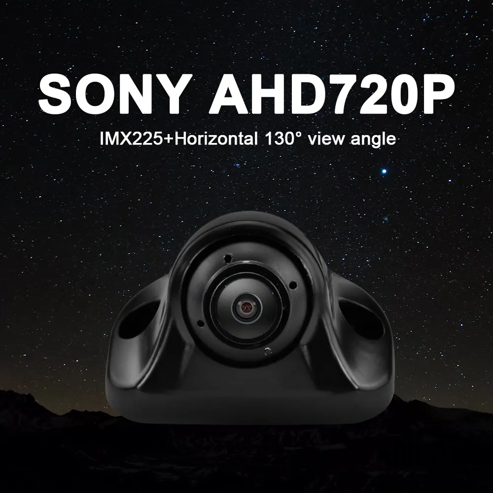 Câmera traseira giratória de 720 graus, corpo de metal 360 p ahd com chip da sony 225