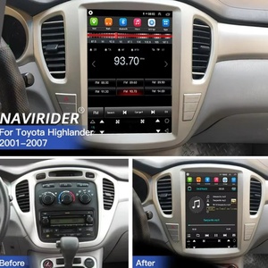 วิทยุติดรถยนต์ Navirider ขนาด 12.1 นิ้ว แบบ 2DIN พร้อมระบบ DSP สำหรับรถยนต์ Highlander ปี 2001-2007 ระบบ Android 15 เครื่องเล่นมัลติมีเดีย วิดีโอ พร้อมระบบนำทาง GPS - Product Image 2