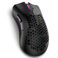 Souris de jeu légère, rechargeable par cellule, sans fil, avec rétroéclairage RVB, avec récepteur USB, adaptée aux ordinateurs portables
