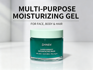 Gel Hidratante de <span class=keywords><strong>Aloe</strong></span> <span class=keywords><strong>Vera</strong></span> Orgánico, Hidratante y Nutritivo para Todo Tipo de Piel - Product Image 2