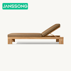 فندق في الهواء الطلق الفاخرة الشمس المتسكع فيلا في الهواء الطلق خشب الساج الشمس كراسي حديقة حمام سباحة صالة كرسي منتجع - Product Image 3