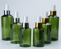Offre Spéciale Vert Pompe En Plastique Vaporisateur Bouteille 100ml 150ml 200ml PET Bouteille Vaporisateur De Brume Fine