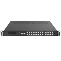 Matrice HDMI 18 Gbps 4K sans coupure 8 entrées 8 sorties avec prise en charge de la vidéo murale, compatible avec une ou plusieurs murs vidéo et commande RS232