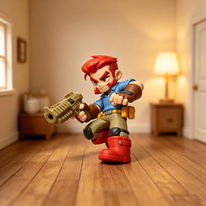 Scatola Misteriosa Personalizzata OEM con Figurine PVC <span class=keywords><strong>Chibi</strong></span> di Personaggi Maschili Armati, Giocattolo da Collezione in Stile Cool per Decorazione - Product Image 3