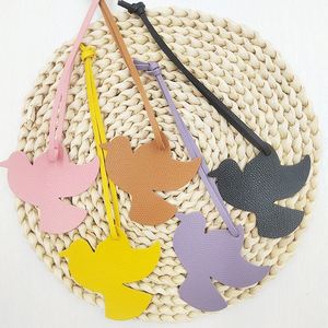 Bird Shape <b>Purse</b> Charm for Handbags Fashion Bag Accessories <b>Cute</b> Keychains PU Leather Car Charms - Product Image 3