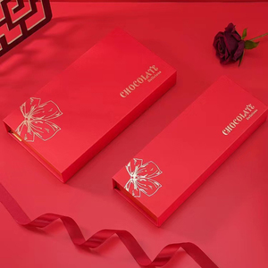 Elegant Luxury Rigid <strong>Rectangle</strong> <strong>Chocolate</strong> Gift Box with Minimalist Design Recycled Premium Paperboard Material Socks <strong>Packaging</strong> - Product Image 2