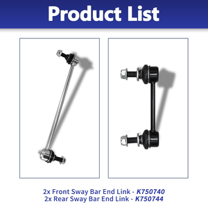 Barra Estabilizadora Frenzybro, Compatible con Ford Fusion 2013-2020, Ford Edge 2015-2021, Lincoln MKZ 2016-2018, MKX 2015-2020 - Product Image 3