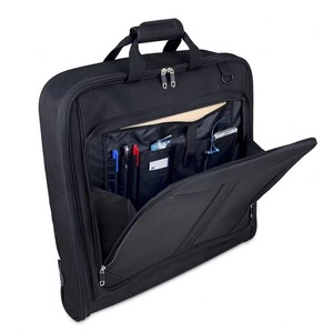 Bolsa de Transporte para Trajes de Fábrica con Certificación BSCI, para Viajes de Negocios, con Correa para el Hombro (Negra) - Product Image 1