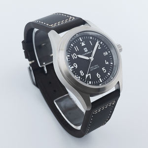 कॉर्गेट 36 मिमी 39 मिमी सैप्फायर चमड़े के स्ट्रैप चमकदार <span class=keywords><strong>10</strong></span> एटम घड़ी एन 35 आंदोलन कस्टम लोगो राजकुमार स्वचालित पुरुषों यांत्रिक घड़ियों - Product Image 2