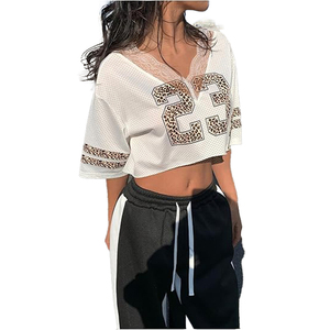 Maillots de football américain pour femmes, en polyester à séchage rapide, fabriqués aux États-Unis - Product Image 3