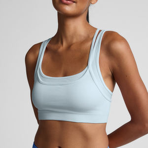 Reggiseno Sportivo da Donna per Yoga, Asciugatura Rapida, Traspirante, Halter, con Design Speciale sul Retro, Ideale per Fitness e Palestra - Product Image 1