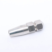 SS 304 316 Rigging Hardware Drahtseil klemme Quick Swa geless Machined Eye Terminal