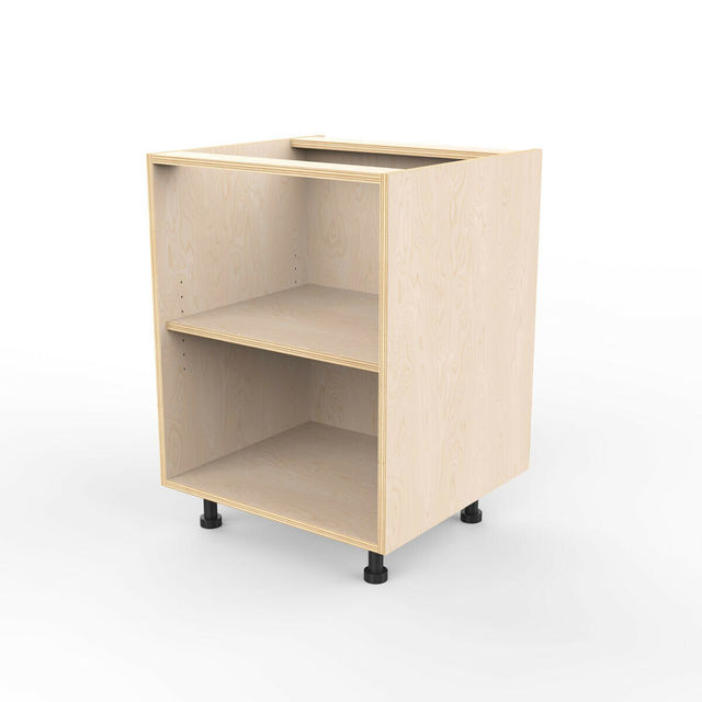 China Kitchen Cabinet 600mm Base Unit Birch Plywood Kitchen Cabinet Carcass