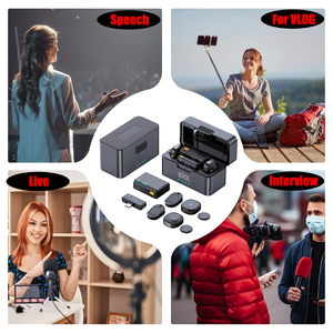 <span class=keywords><strong>Microfono</strong></span> Wireless K9 D07 Pro, Mini <span class=keywords><strong>Microfono</strong></span> Omnidirezionale per Telefoni Cellulari, Attrezzatura per Creatori di Contenuti, Cancellazione del Rumore 2.4G - Product Image 6