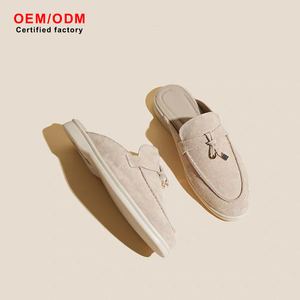 <span class=keywords><strong>Mocasines</strong></span> Retro Antideslizantes Personalizados <span class=keywords><strong>para</strong></span> Hombre y Mujer, Cómodos, de Piel de Oveja y Ante Vacuno, Forrados, Sin Cordones, Tipo Pantuflas - Product Image 1