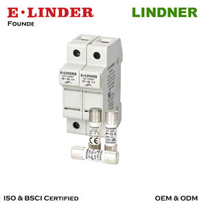 Цилиндрический держатель предохранителя 1000В DC серии STI для предохранителей 10x38 GPV, цилиндрический держатель предохранителя 1P 2P 3P - Product Image 1