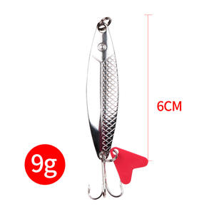 Leurres de <span class=keywords><strong>pêche</strong></span> en mer longue coulée métal Vib dur Spinner Jigs leurre de <span class=keywords><strong>pêche</strong></span> truite cuillère leurre - Product Image 6